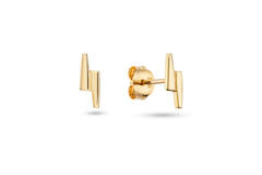  Boucles d'oreilles à puces - Rectangle