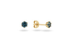  Boucles d'oreilles à puces Topaze - 