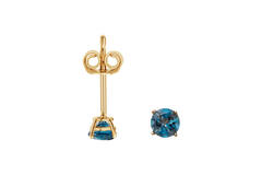  Boucles d'oreilles à puces Topaze - 