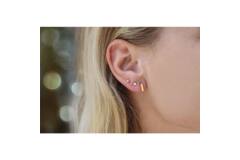  Boucles d'oreilles à puces - Tige