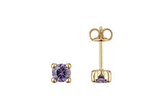  Ohrstecker Amethyst - 