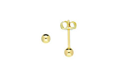  Ohrstecker - Kugel - Ø 3mm