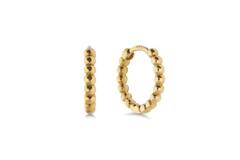  Earrings with folding clasp - Premium Hoops - Ø 10mm