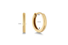  Créoles déployantes - Premium Hoops - Ø 10mm