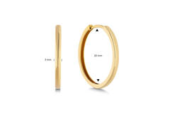  Klapoorringen - Premium Hoops - Ø 20mm