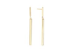  Boucles d'oreilles pendantes - Rectangle