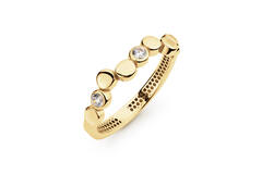  Rings with diamond - 6mm