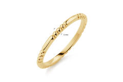  Rings without stone - Round - 2mm