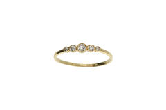 Ring Stackable Mini Vintage 585