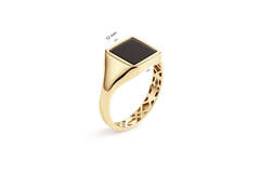  Signet ring - Square - 11.8mm