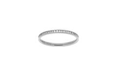  Ringe mit Diamant - 0.24ct - 2mm