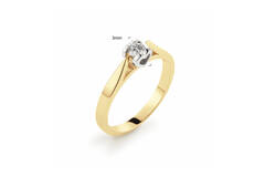  Bagues - Say Yes! - 0.14ct - 3mm