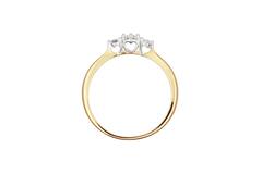 Ringe ohne Stein - Say Yes! - 0.16ct - 4mm