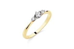  Ringe ohne Stein - Say Yes! - 0.16ct - 4mm