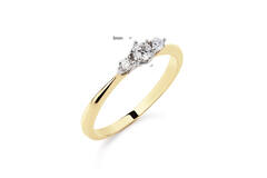  Ringe - Say Yes! - 0.19ct - 5mm