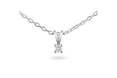 Kette - Solitaire Moderne - 0.15ct