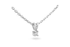  Kette - Solitaire Moderne - 0.15ct
