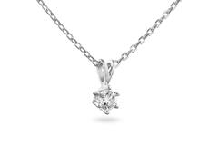  Kette - Solitaire Classique - 0.2ct
