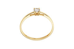 Ringe - Solitaire Moderne - 0.2ct