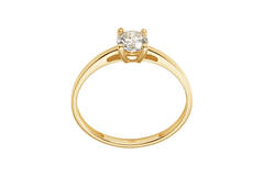  Bagues - Solitaire Moderne - 0.5ct