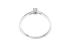  Rings - Solitaire Moderne - 0.05ct