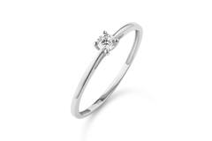  Ringen - Solitaire Moderne - 0.15ct