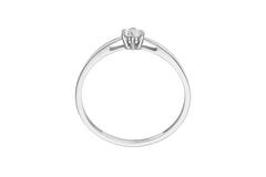  Bagues - Solitaire Classique - 0.15ct