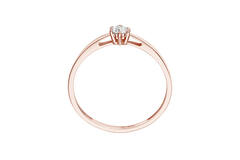  Rings - Solitaire Classique - 0.15ct