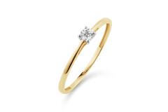  Rings - Solitaire Moderne - 0.1ct