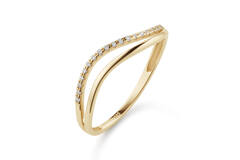  Ringe mit Stein - Infini - 0.08ct