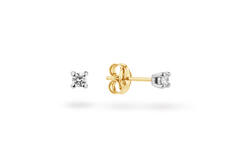  Ohrstecker - Solitaire Moderne - 0.1ct
