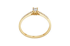  Rings - Solitaire Chic - 0.22ct