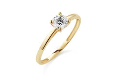  Bagues - Solitaire Moderne - 0.5ct