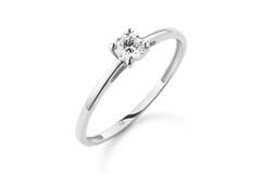  Bagues - Solitaire Moderne - 0.3ct