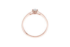  Bagues - Solitaire Classique - 0.2ct