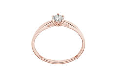  Bagues - Solitaire Classique - 0.3ct