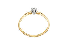  Rings - Solitaire Classique - 0.1ct
