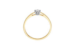  Bagues - Solitaire Classique - 0.2ct