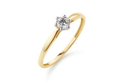  Ringen - Solitaire Classique - 0.3ct