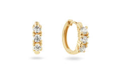  Earrings - Memoire - 0.6ct