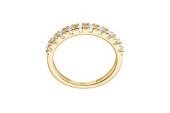  Bagues pierre - Alliance - 0.5ct