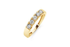  Ringe mit Stein - Alliance - 0.75ct