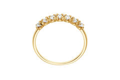  Ringe mit Stein - Memoire - 0.35ct