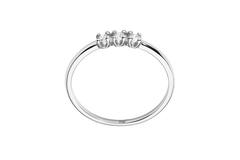  Rings with stone - Memoire - 0.15ct
