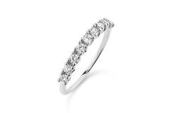  Rings with stone - Memoire - 0.45ct