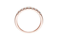  Bagues pierre - Alliance - 0.45ct