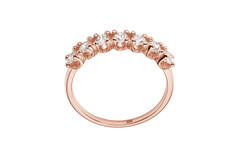  Ringen met steen - Memoire - 0.7ct