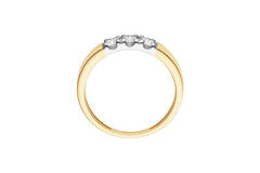  Rings with stone - Alliance - 0.3ct