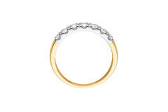  Rings with stone - Alliance - 0.7ct