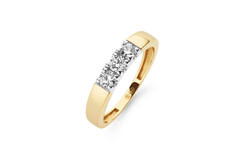  Ringe mit Stein - Alliance - 0.45ct